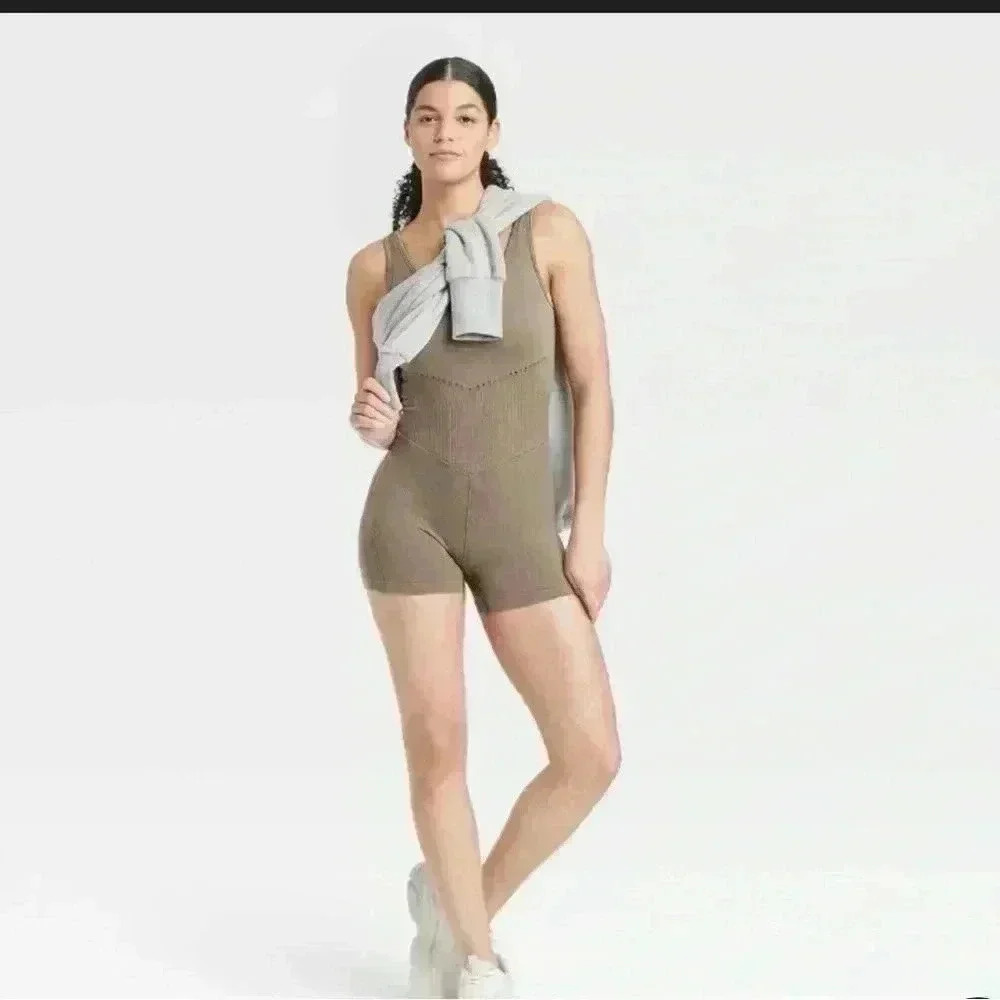 Active Bodysuit - JoyLab™ Taupe Size XXL- NWT-Women’s